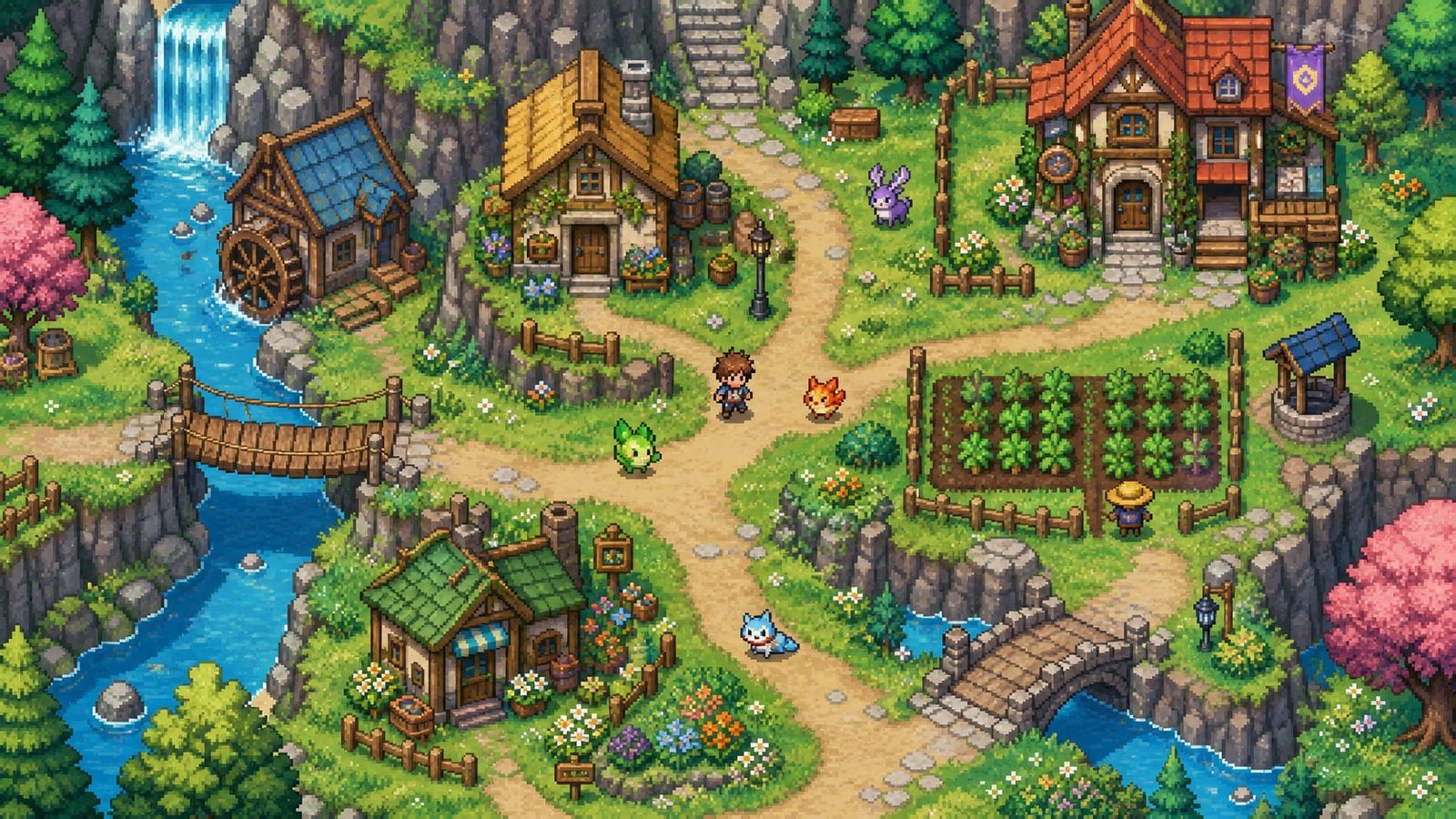 精灵谷物语SpiritValley版 角色路线 画面 3
